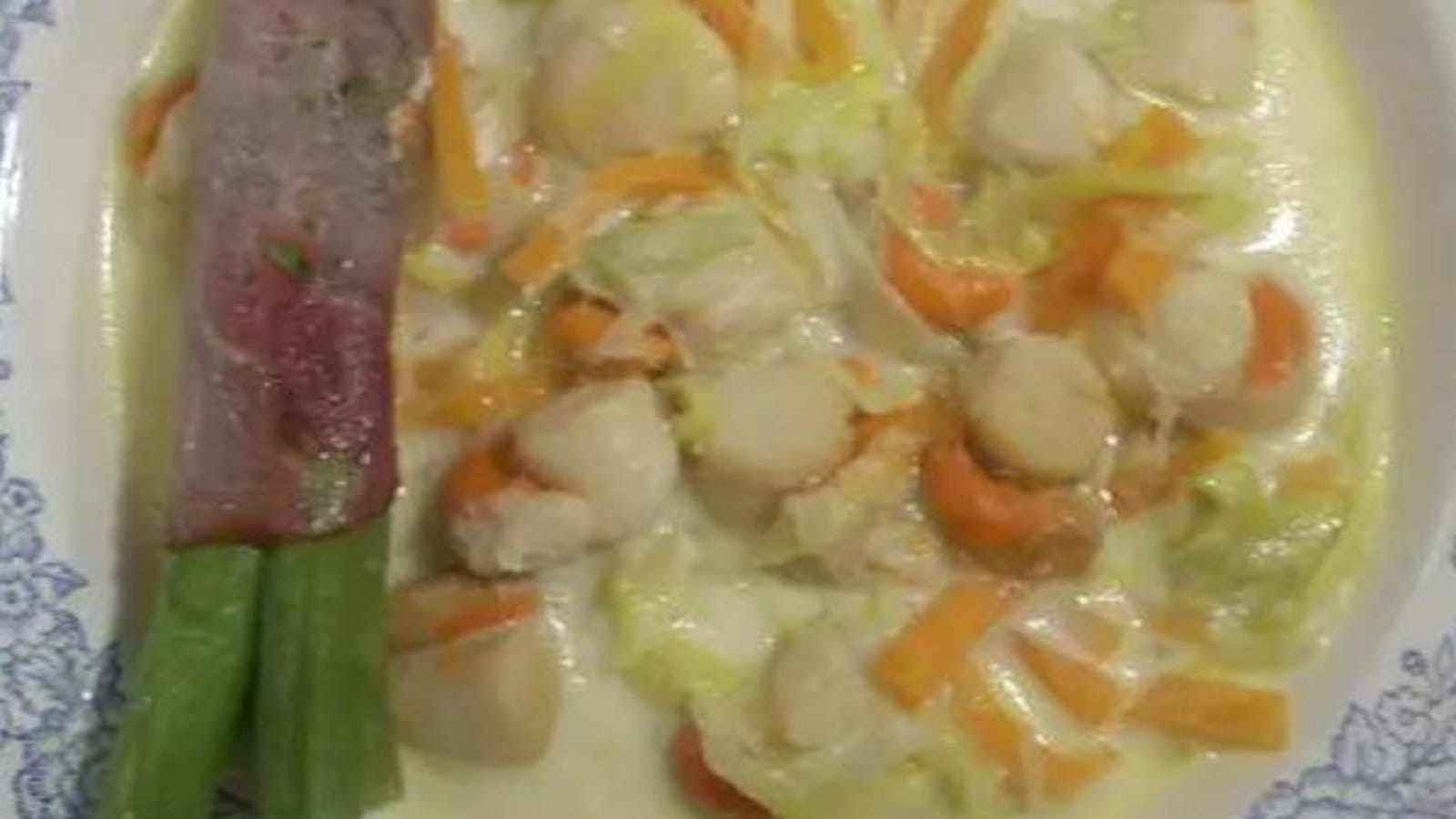 Coquille Saint Jacques à la nage