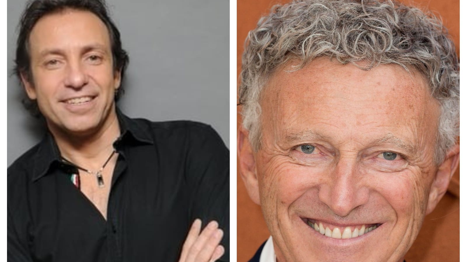 Philippe Candeloro et Nelson Monfort