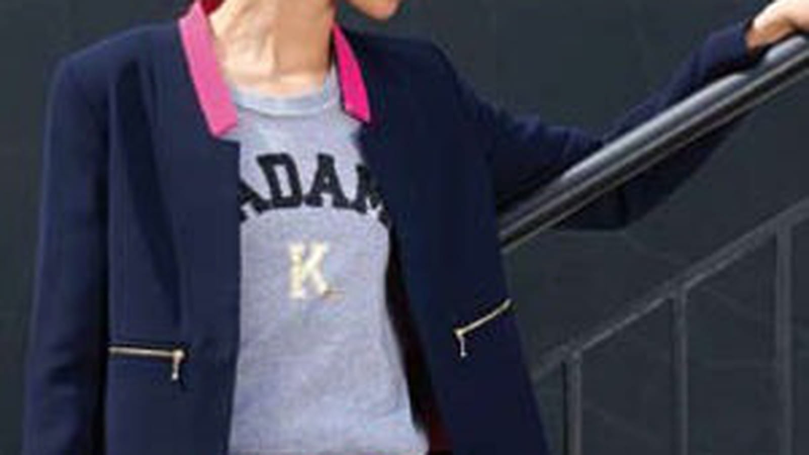Veste col rose de  Kookaï