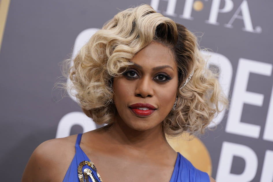 La coiffure r&eacute;tro de Laverne Cox