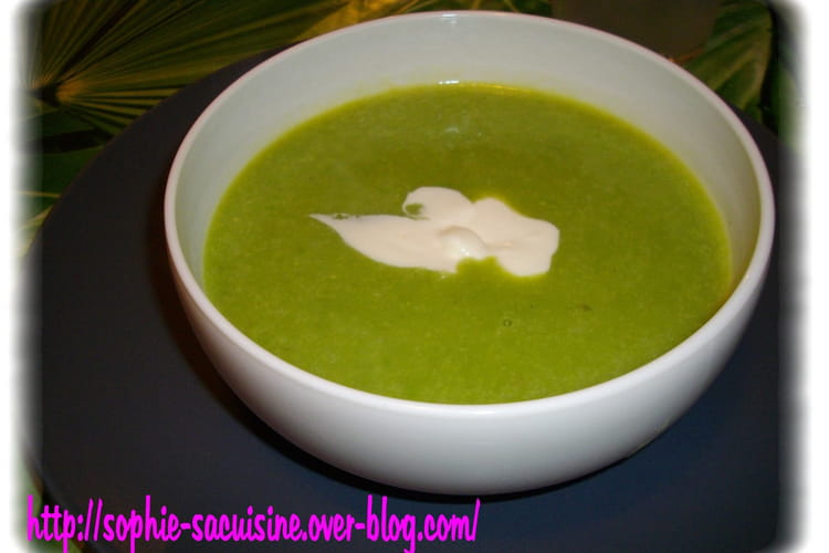 Recette de Soupe aux petits pois : la recette facile