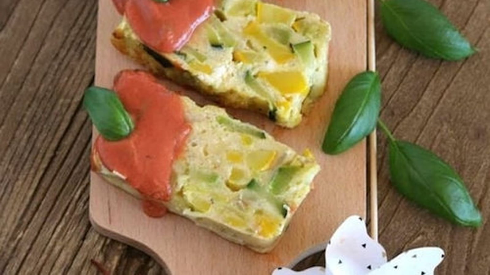 Flan de courgettes