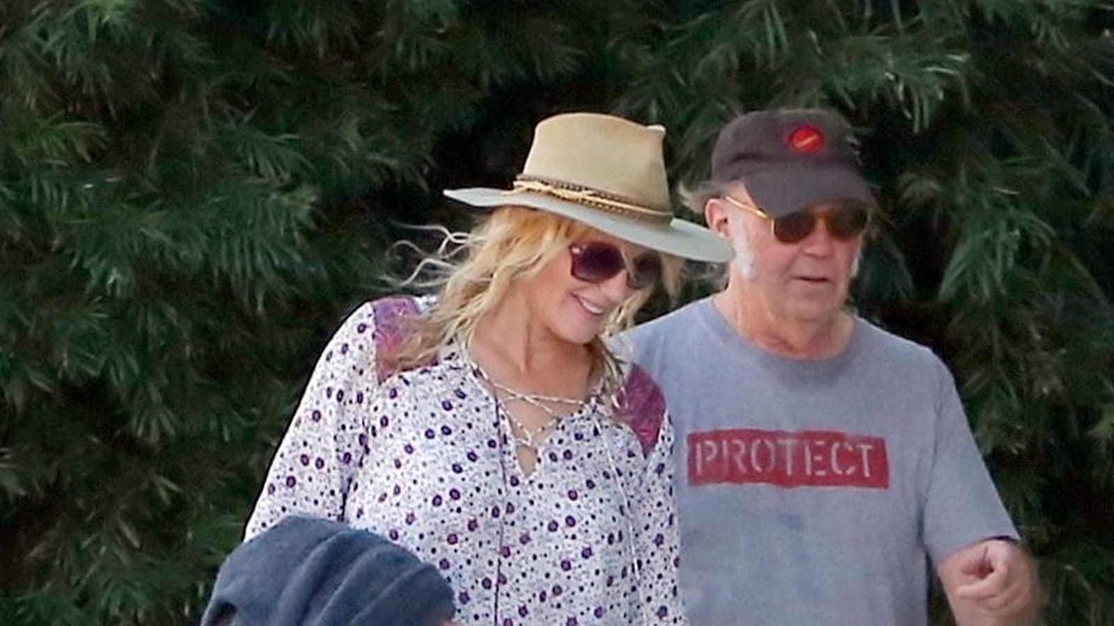 Daryl Hannah et Neil Young