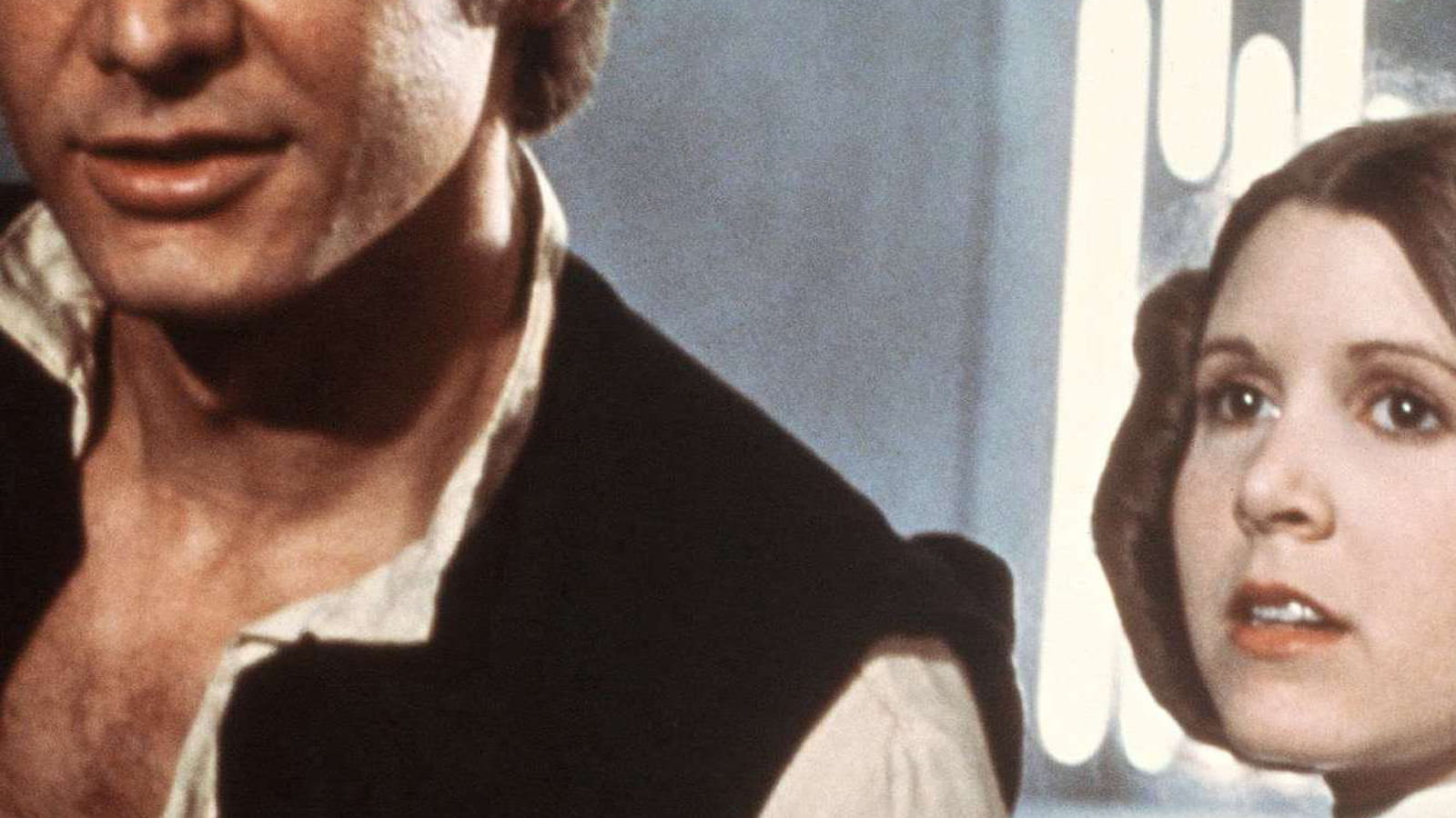 Carrie Fisher et Harrison Ford