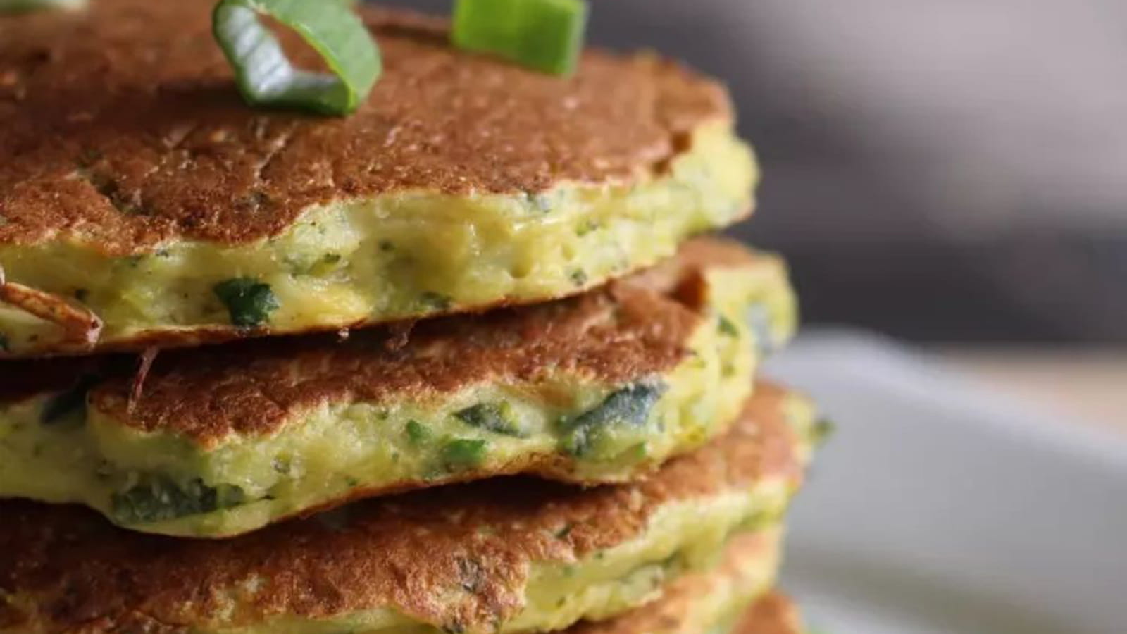Galettes de légumes verts au cumin