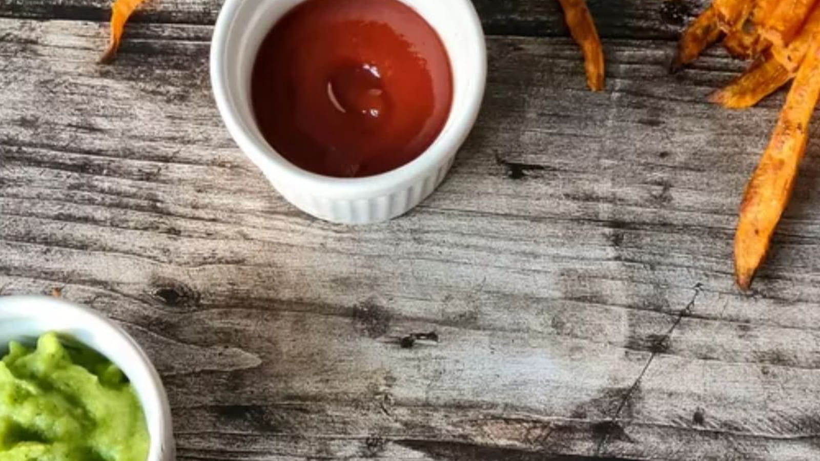 Frites croustillantes de patate douce