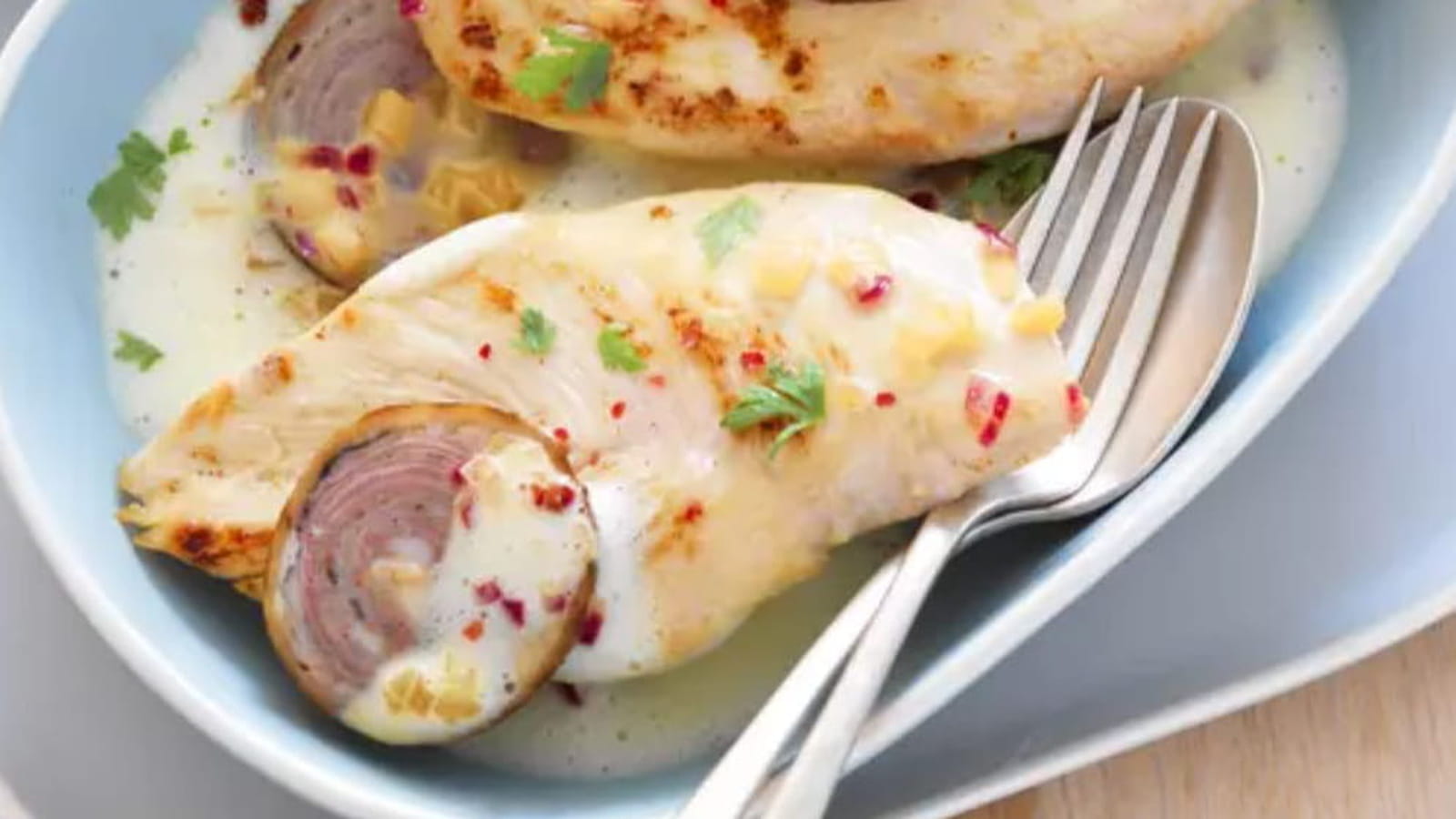 Filet de poulet rôti au cidre