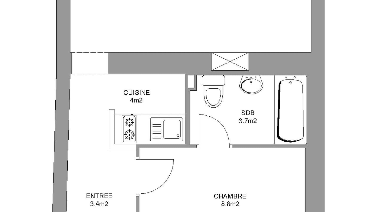 Plan existant 