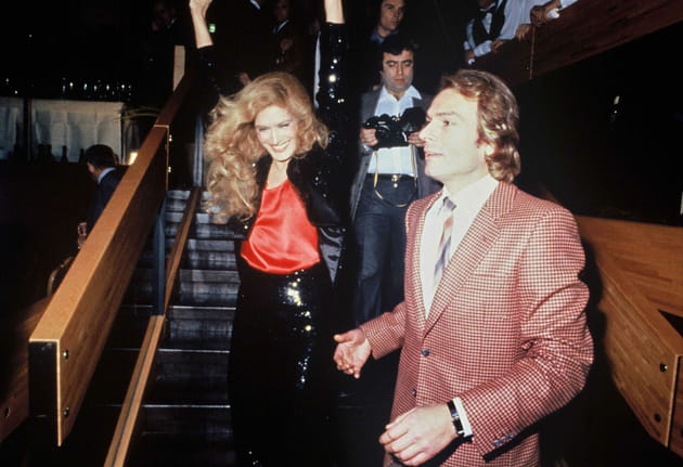 Dalida posait avec Richard Chanfray