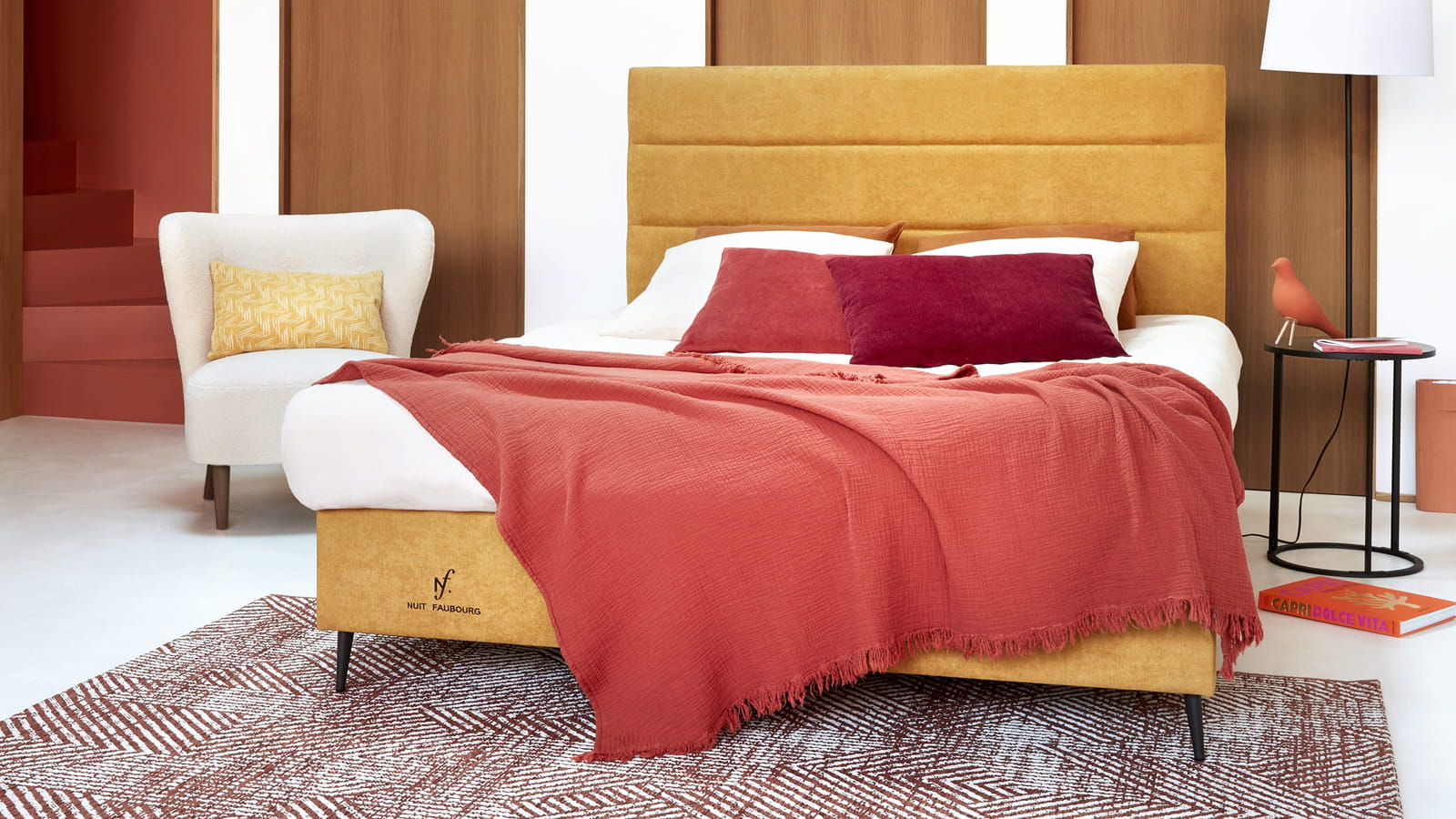 Chambre colorée