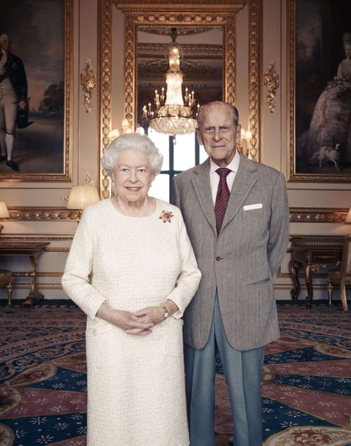 La reine Elizabeth II et le prince Philip