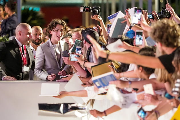 Timoth&eacute;e Chalamet &agrave; la rencontre de ses fans