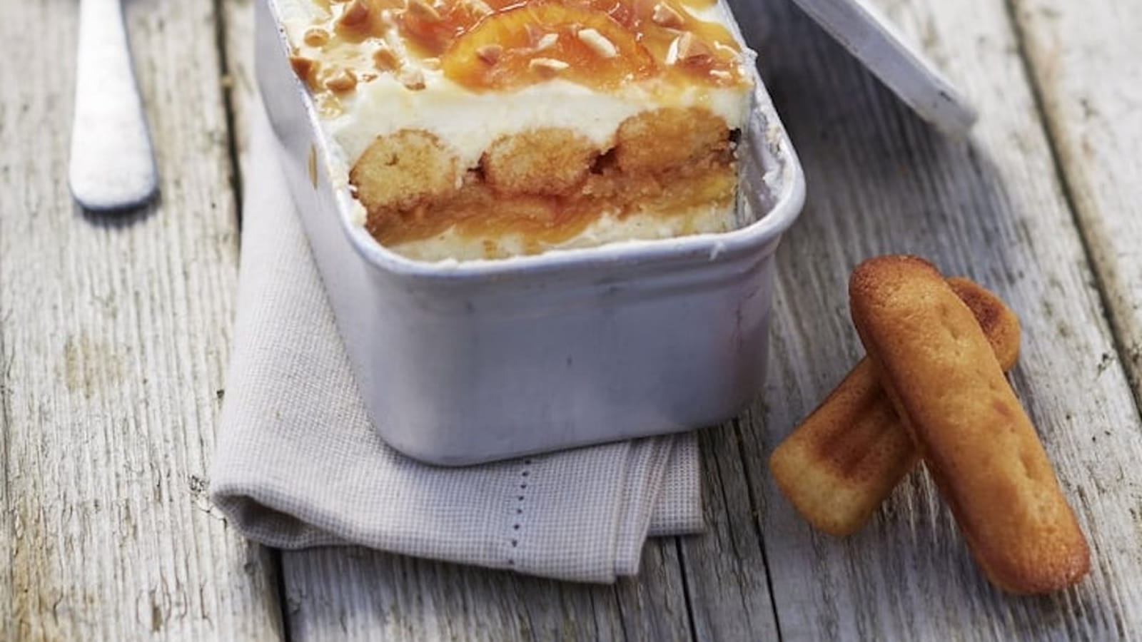 Le Tiramisu façon Tatin aux madeleines