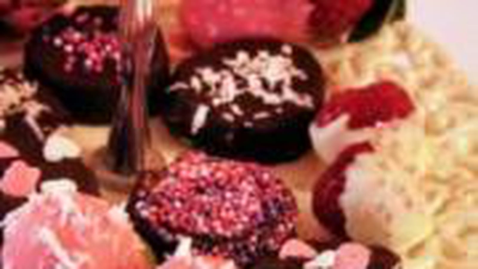 Fruits au chocolat sexy girly