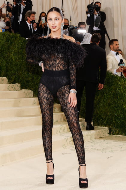 Olivia Rodrigo en Saint Laurent