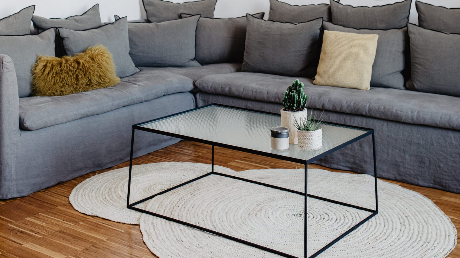 Table basse en verre armé decoclico