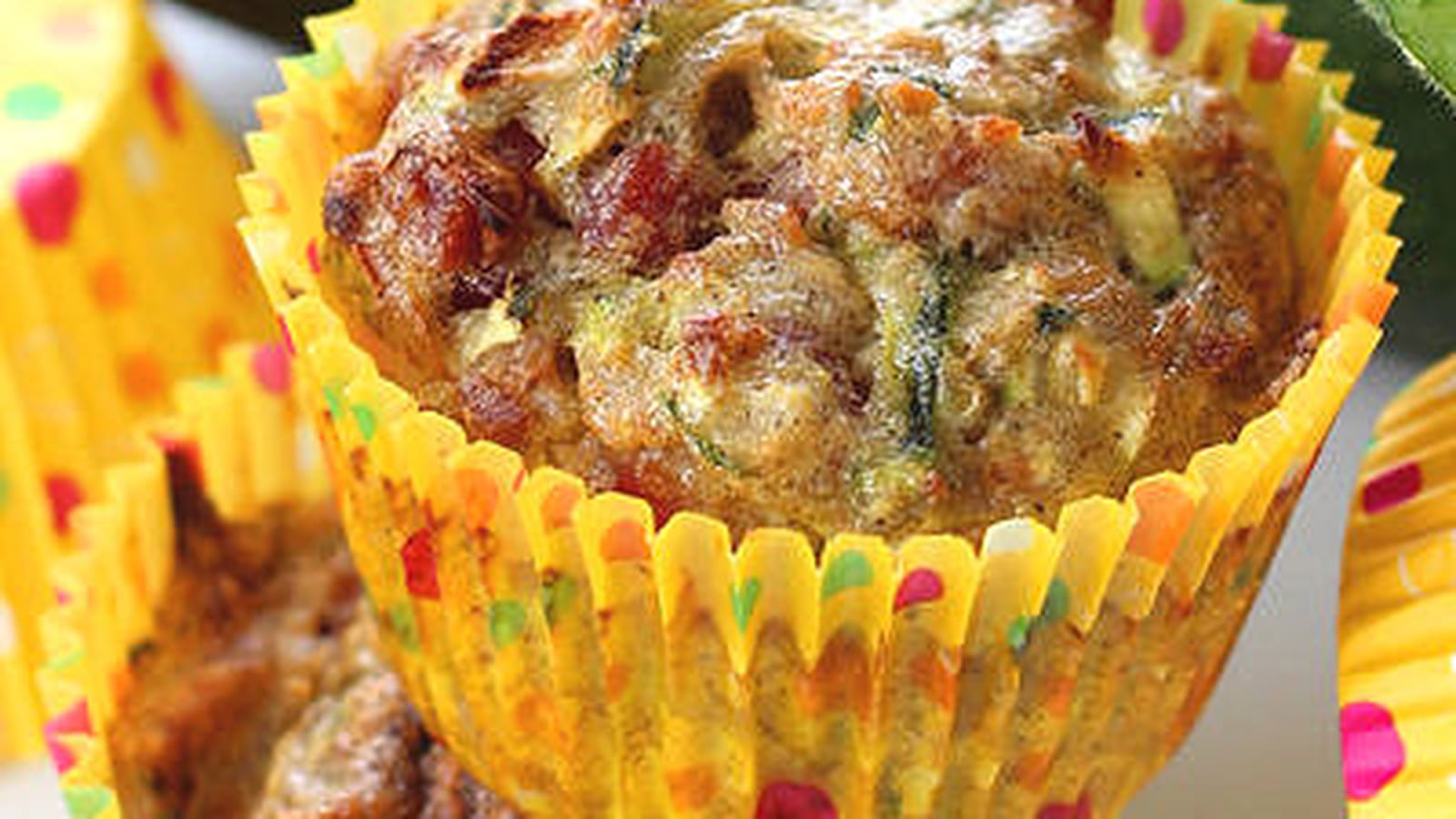 Cake courgette et bacon Sans Gluten