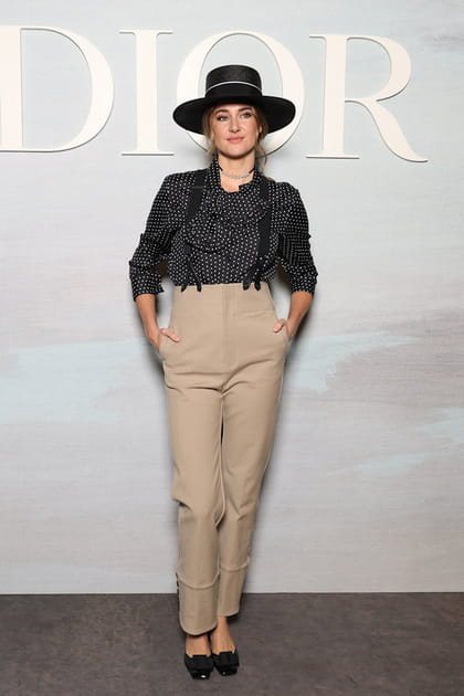 Shailene Woodley au défilé Dior