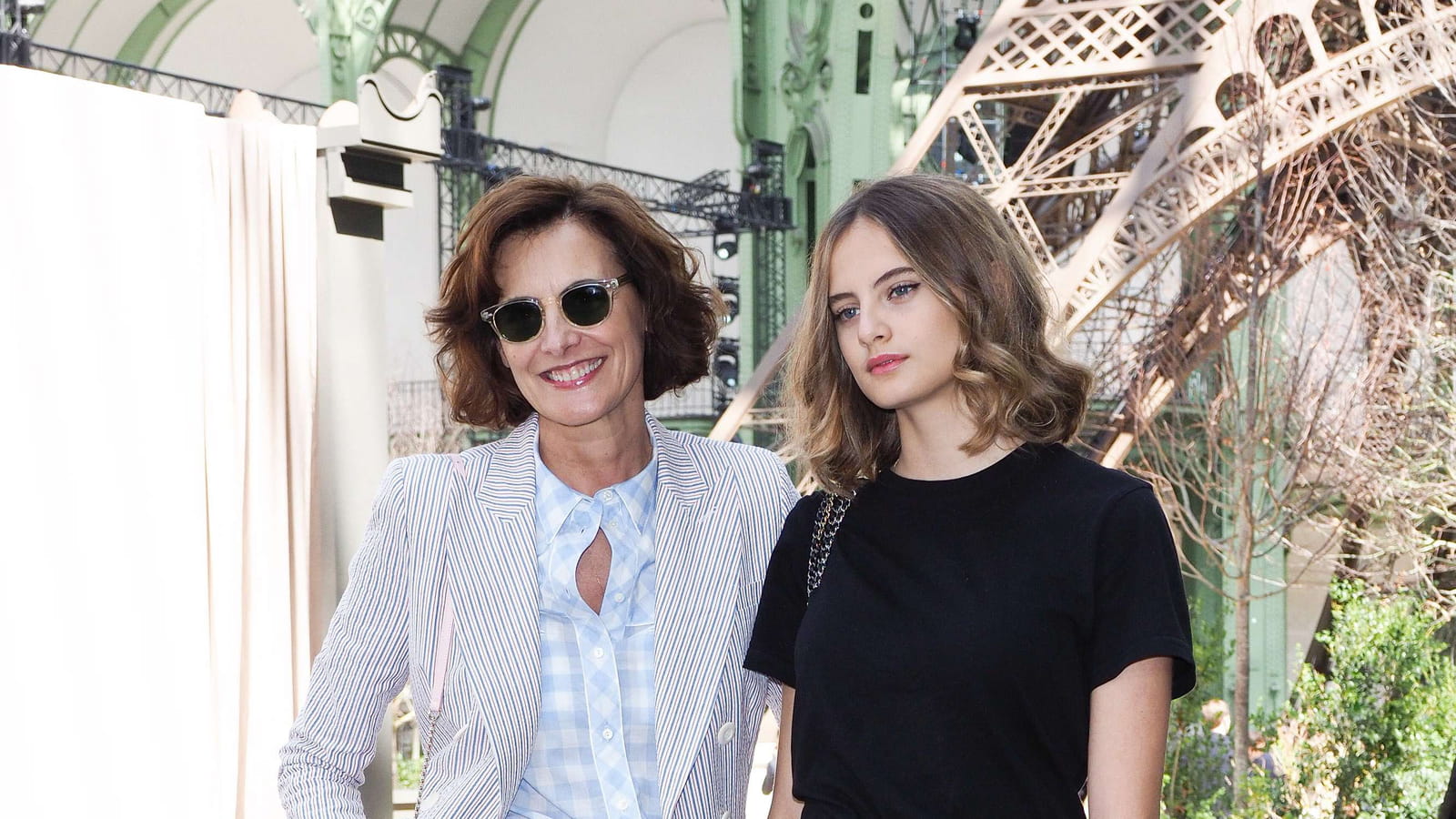 Ines de la Fressange et sa fille Violette d'Urso