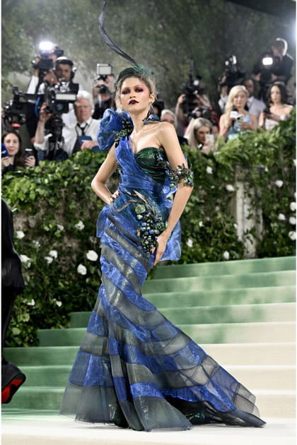 Zendaya en robe Maison Margiela Couture