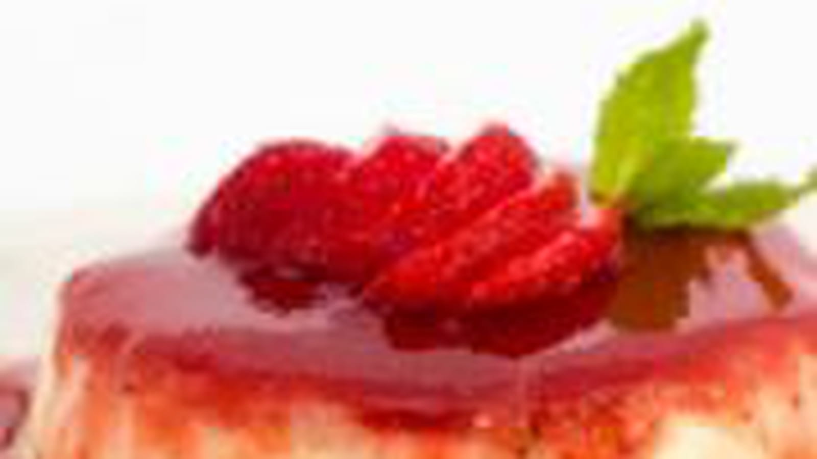 Crèmes renversées coulis fraises