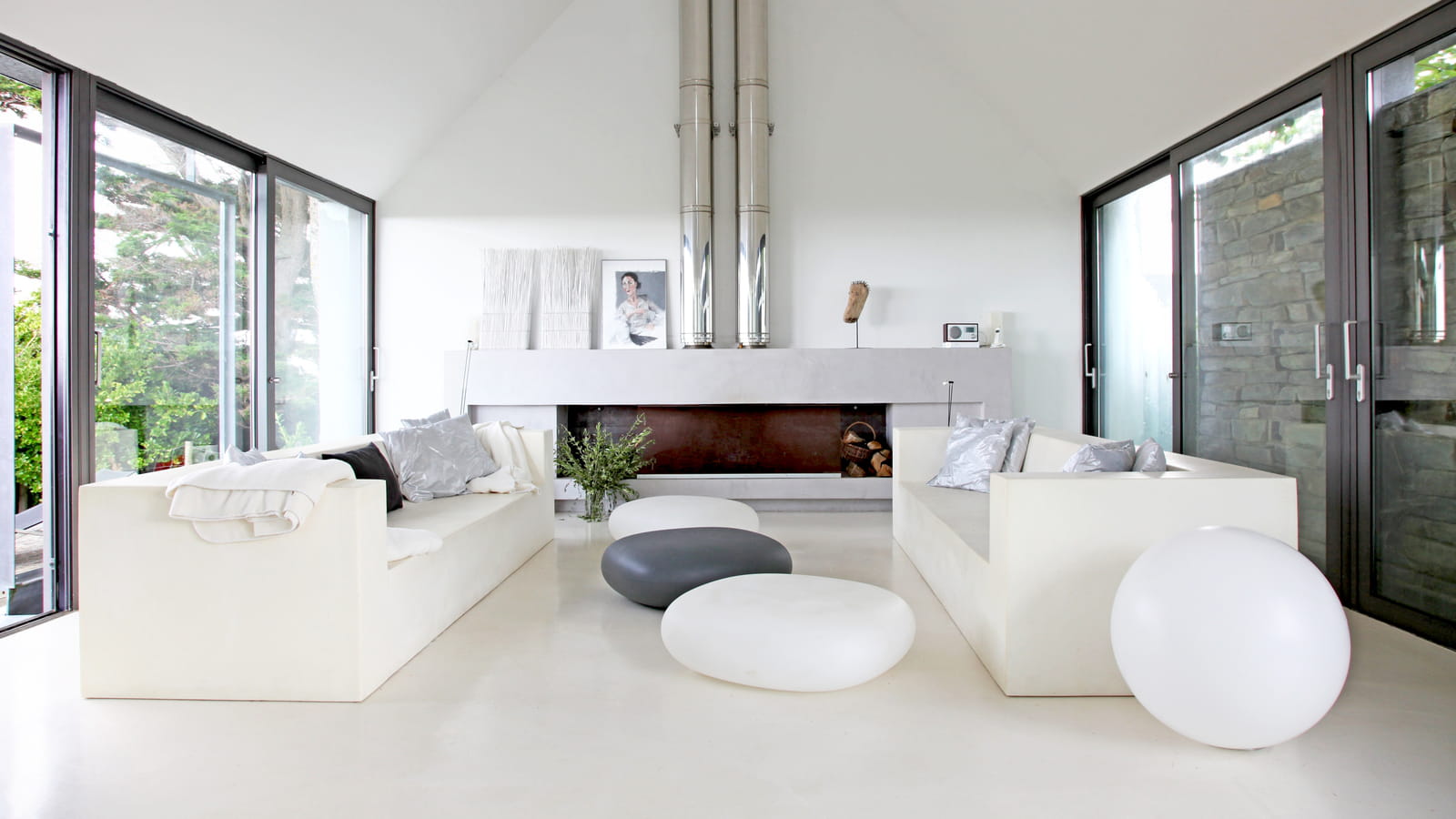 Salon immaculé