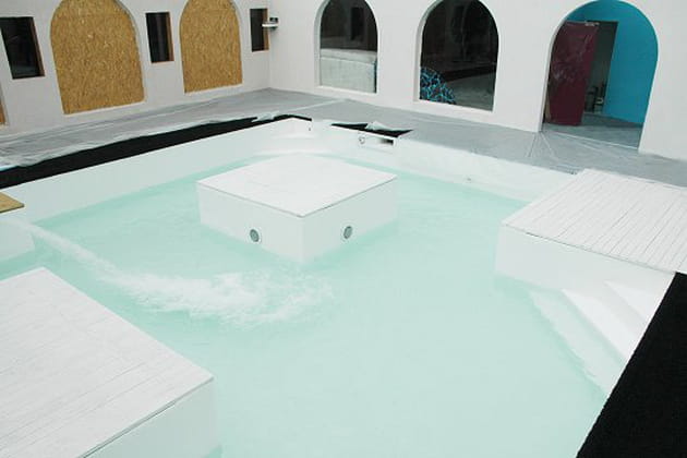 Mise en eau de la piscine