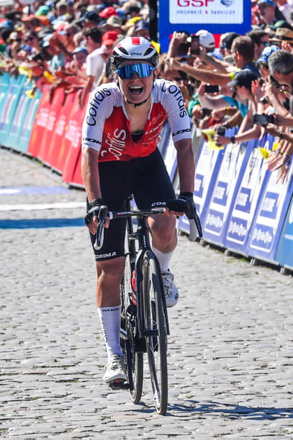 La cycliste Victoire Berteau