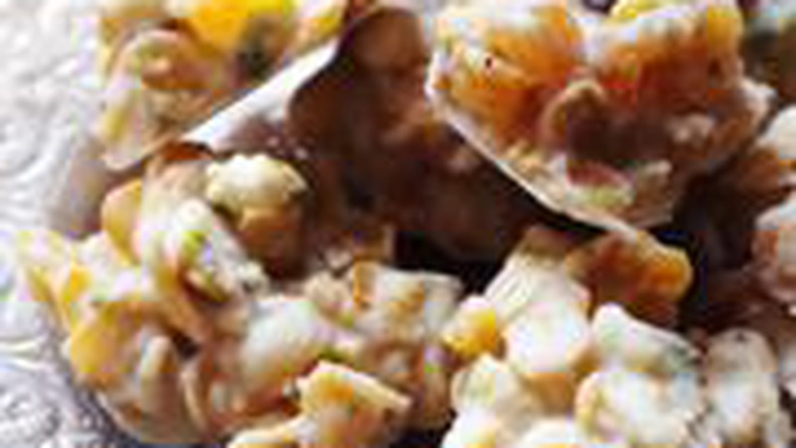 Rose des sables au chocolat blanc