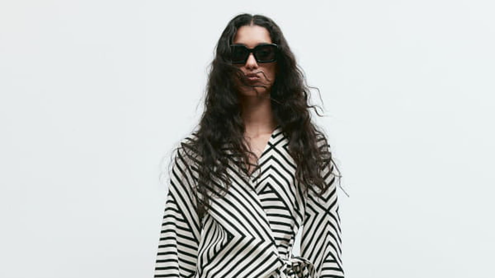 Robe portefeuille H&M 