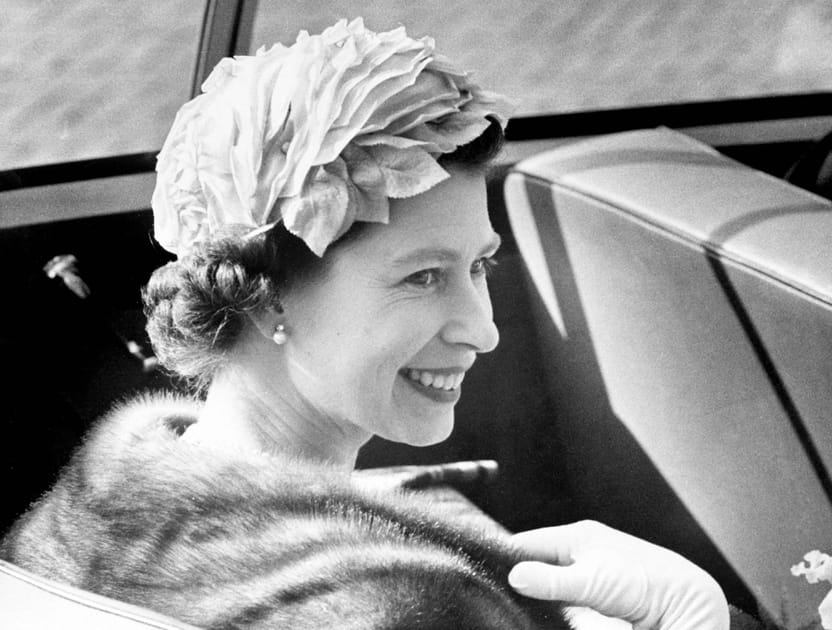 Elizabeth II en 1957