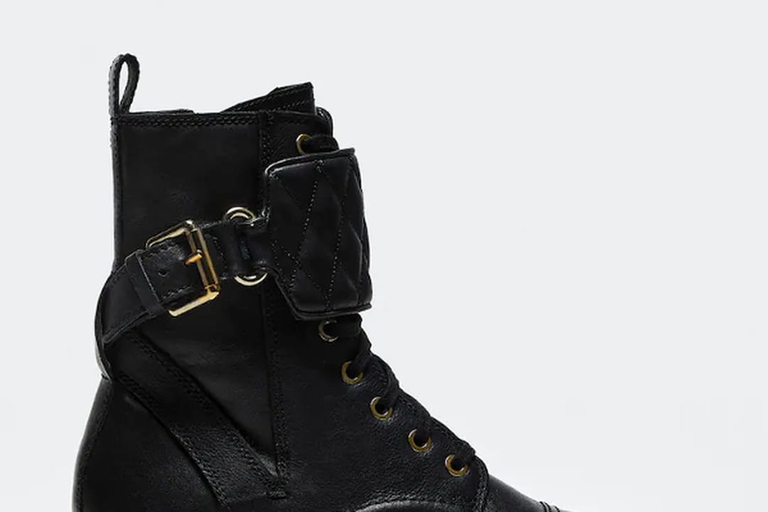 mango bottines noires