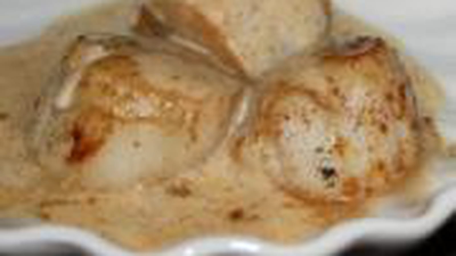 Noix de Saint Jacques à la crème vanillée