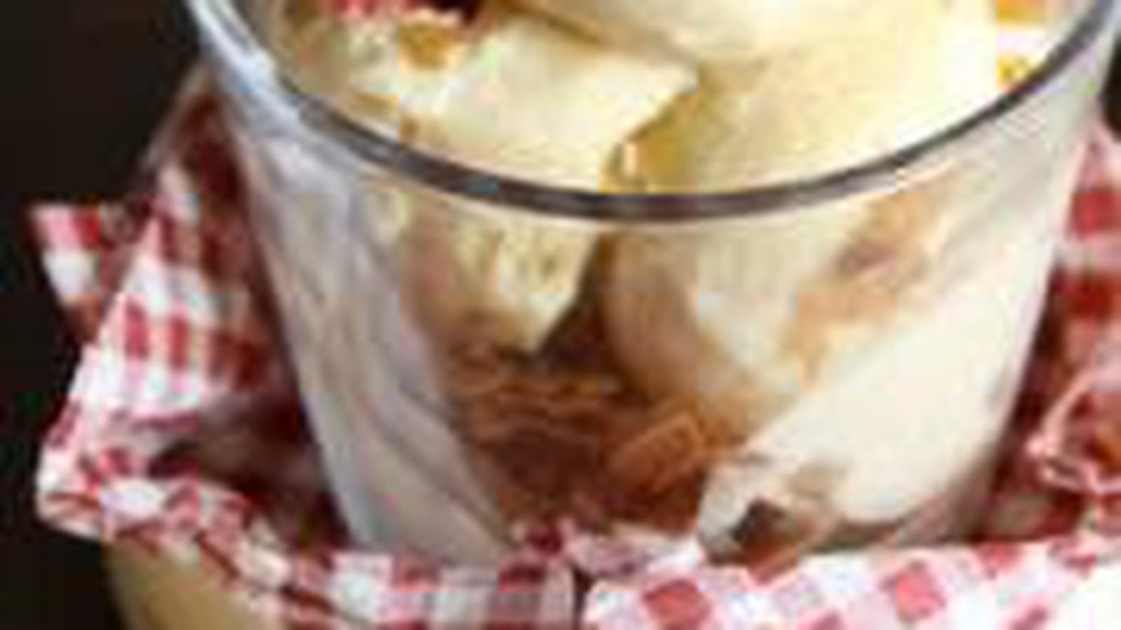 Crème glacée de caramel à la fleur de sel de Guérande
