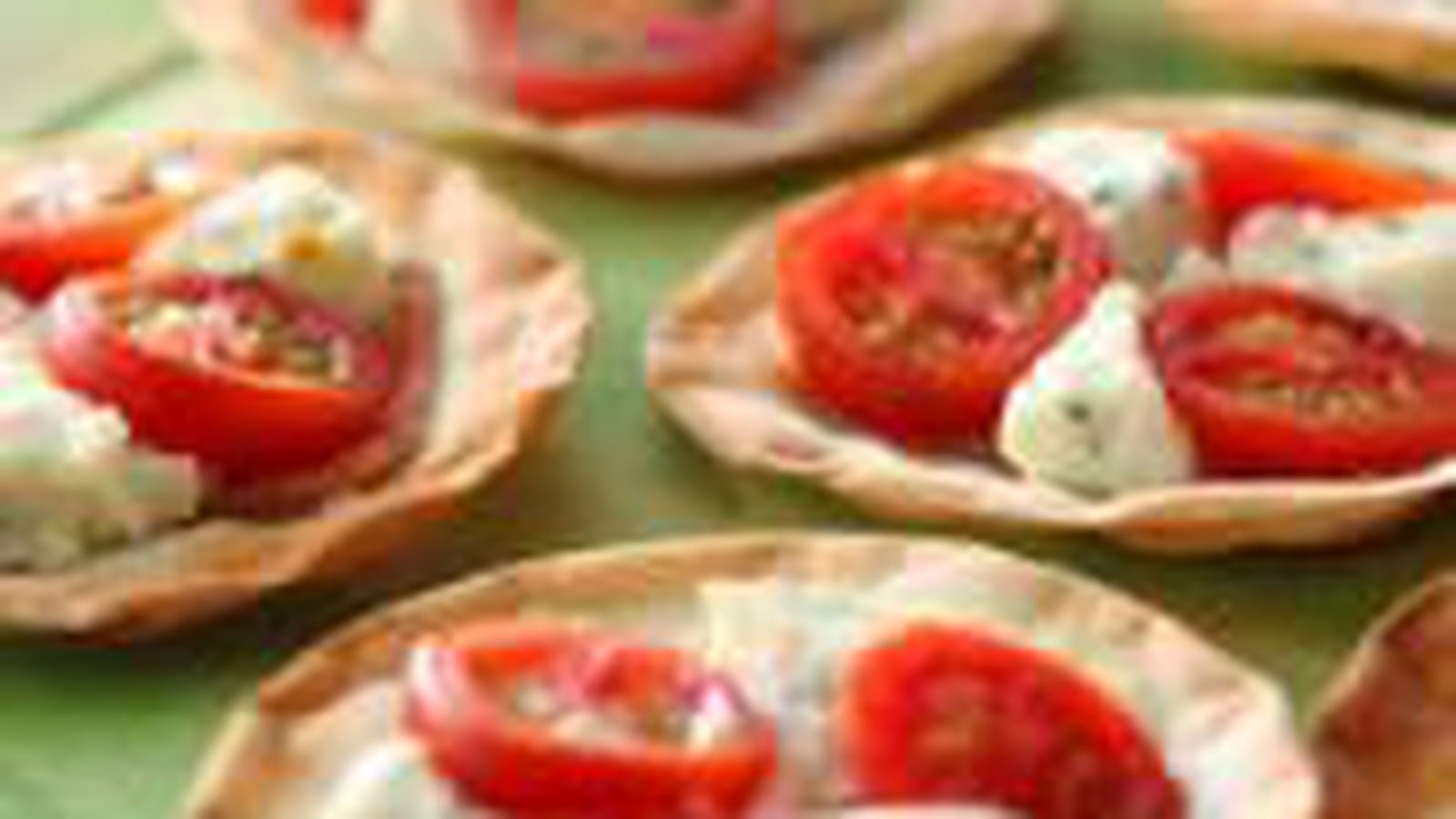 Mini pizzas margherita au Kiri®
