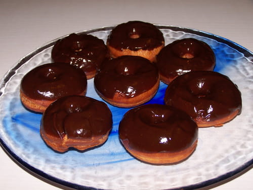 Donuts au chocolat