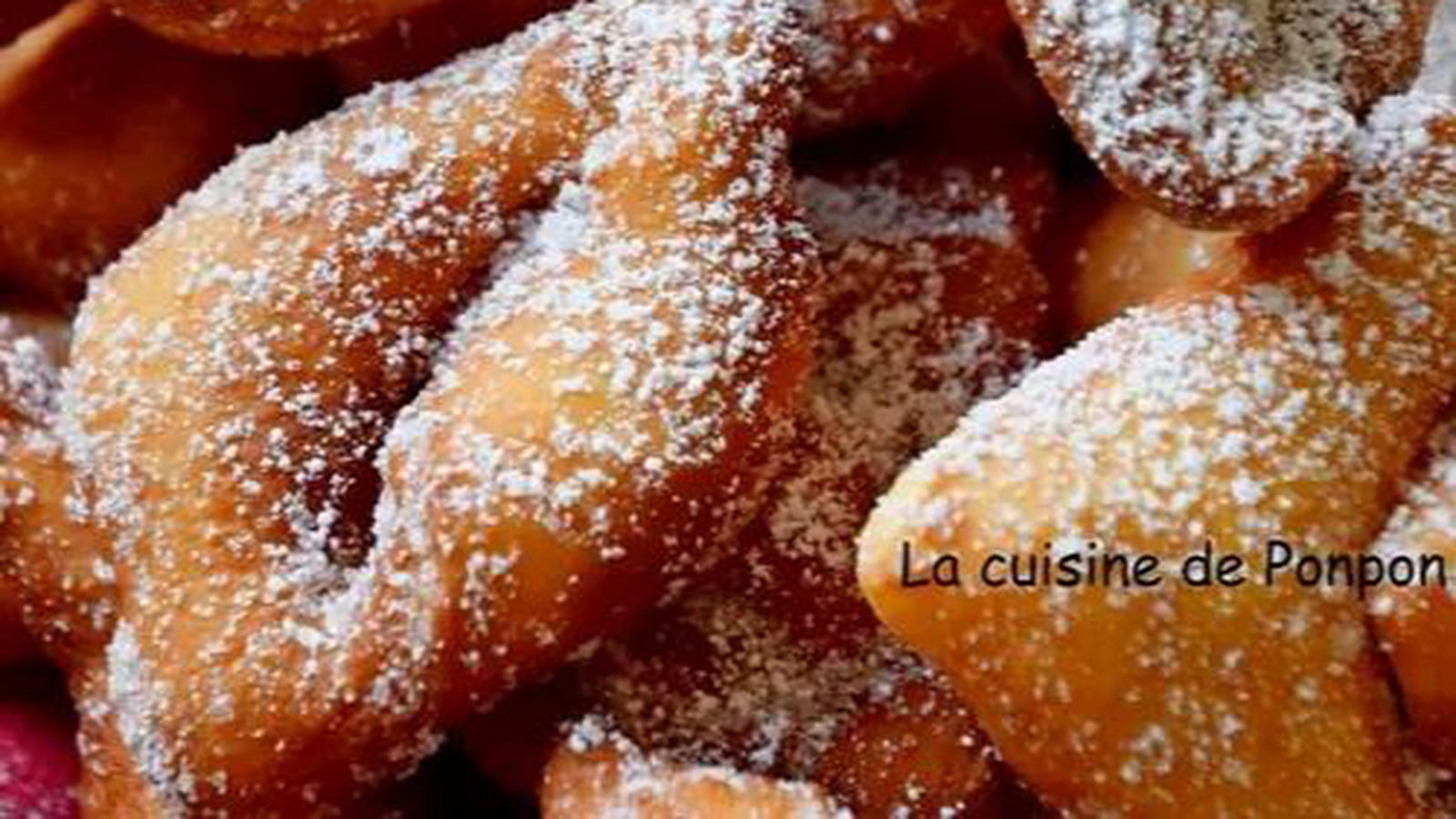 Oreillettes provençales parfumées à la fleur d'oranger