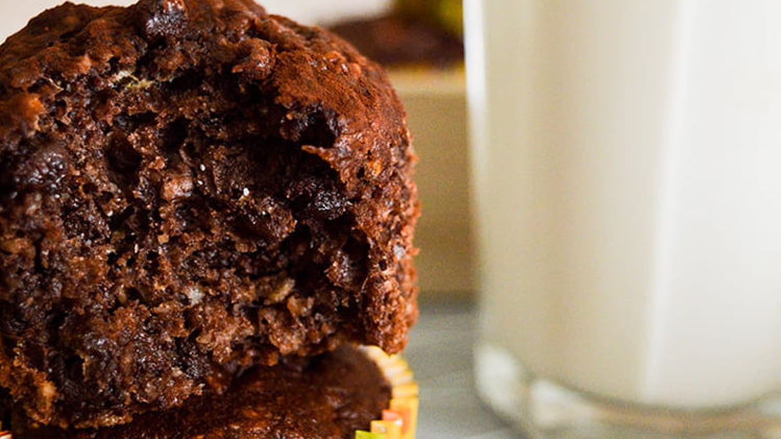 Muffin healthy : banane, chocolat, avoine