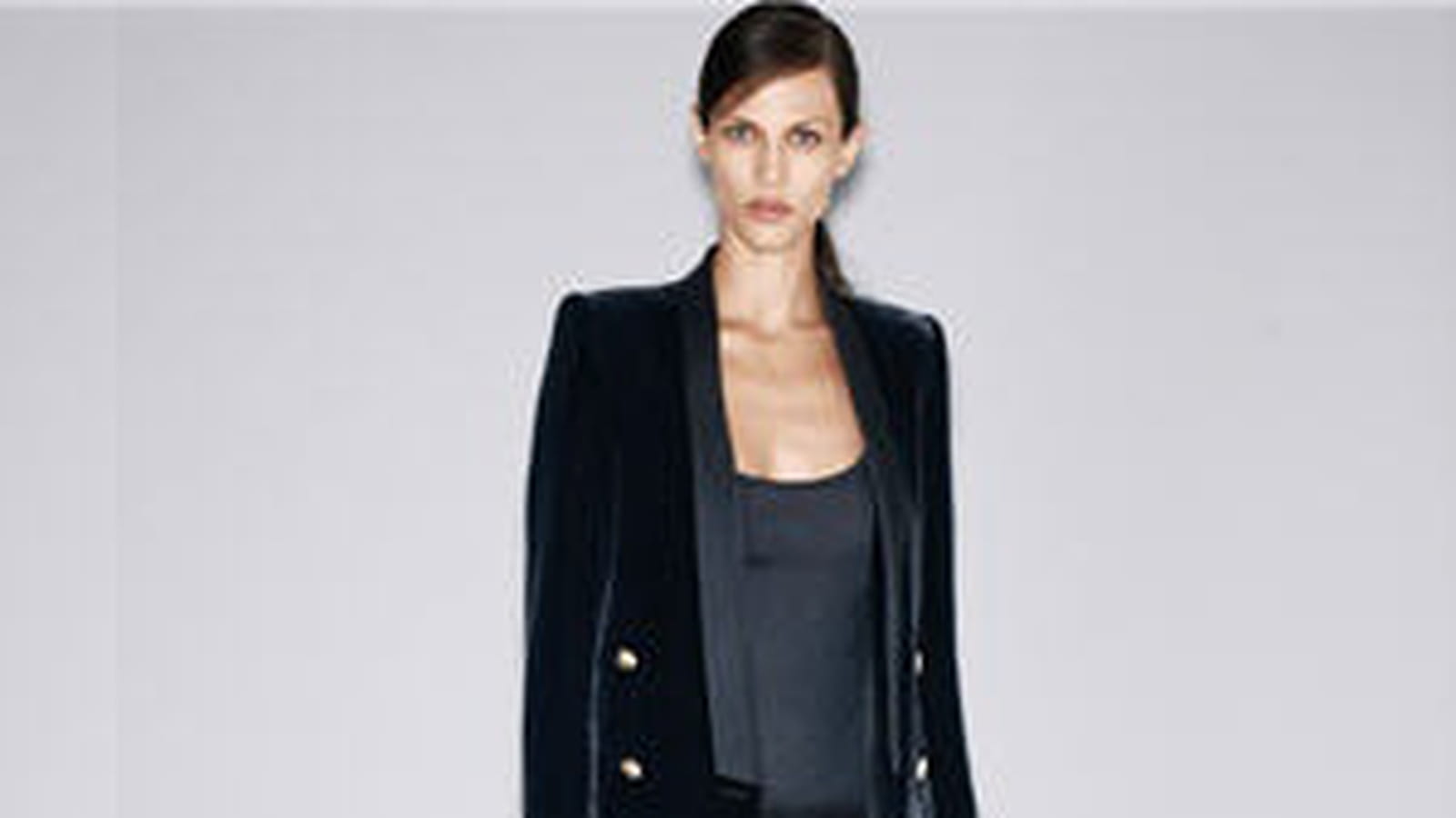 Pantalon large de Zara