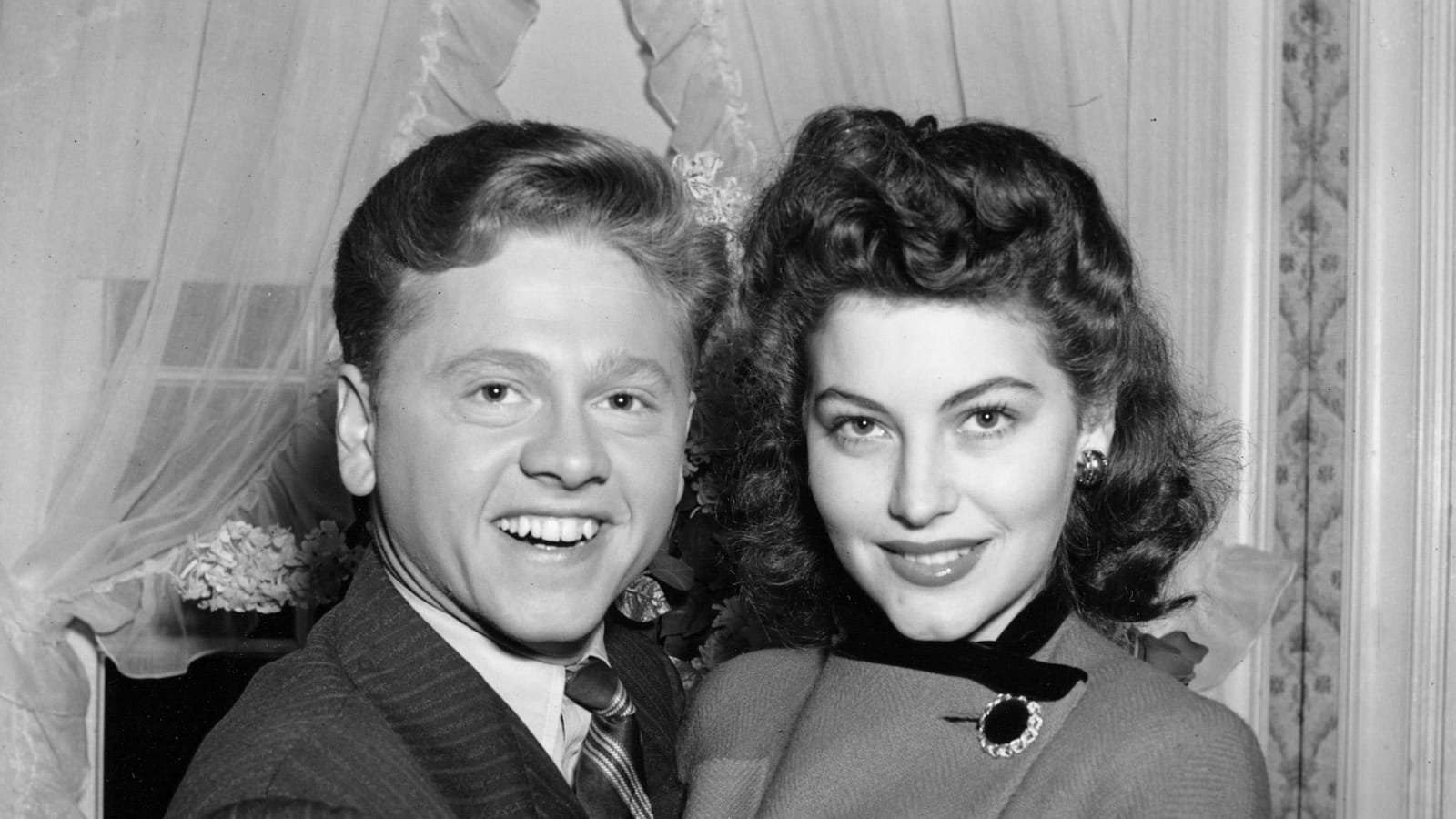 Mickey Rooney et Ava Gardner