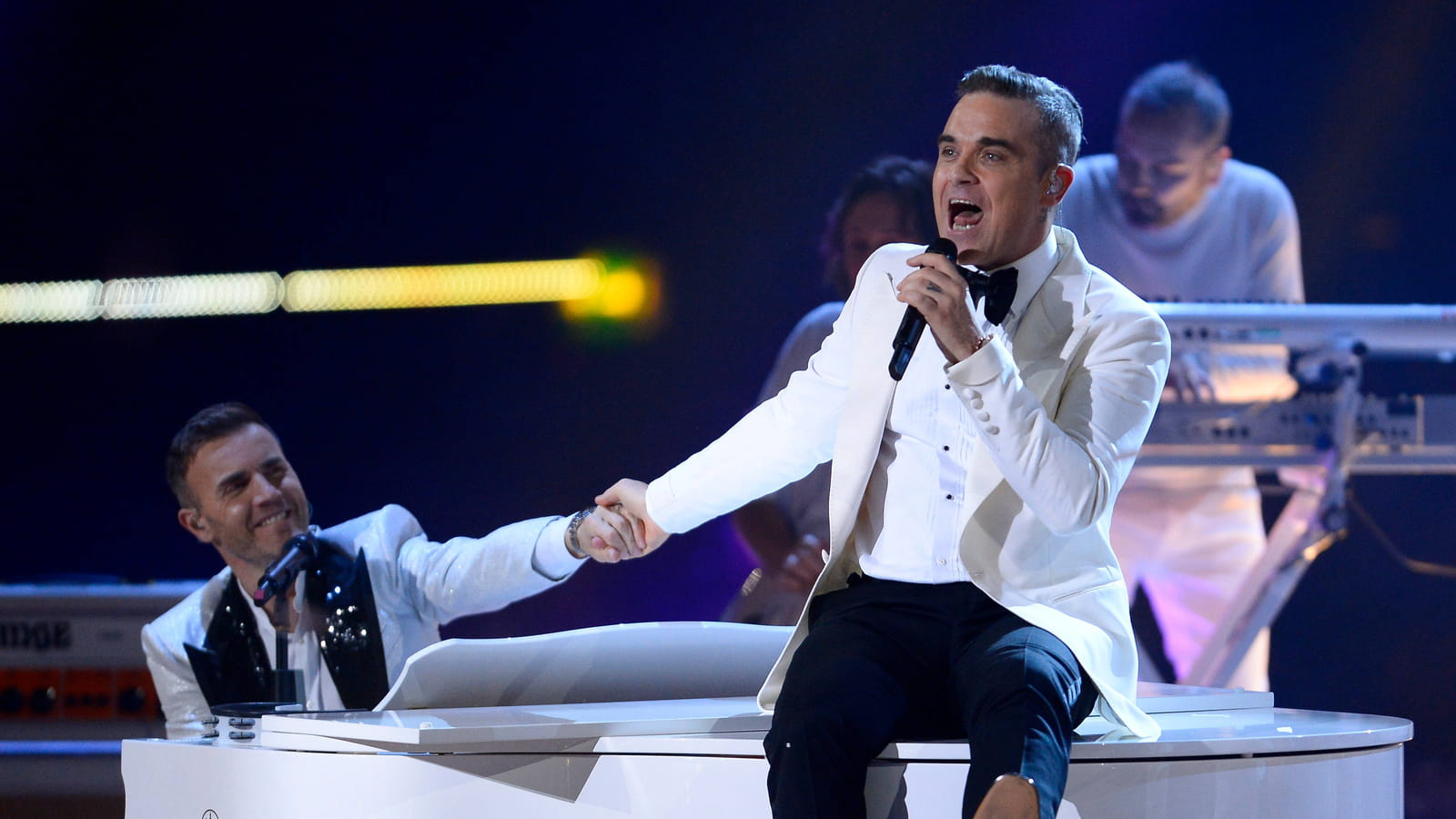 Gary Barlow et Robbie Williams