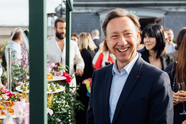 St&eacute;phane Bern &agrave; la Summer Party du Peninsula Paris