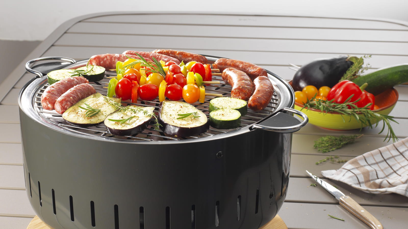 Barbecue de table Carrefour