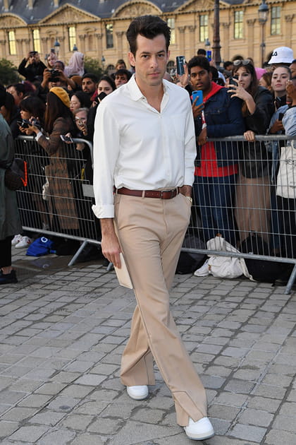 Mark Ronson au d&eacute;fil&eacute; Louis Vuitton