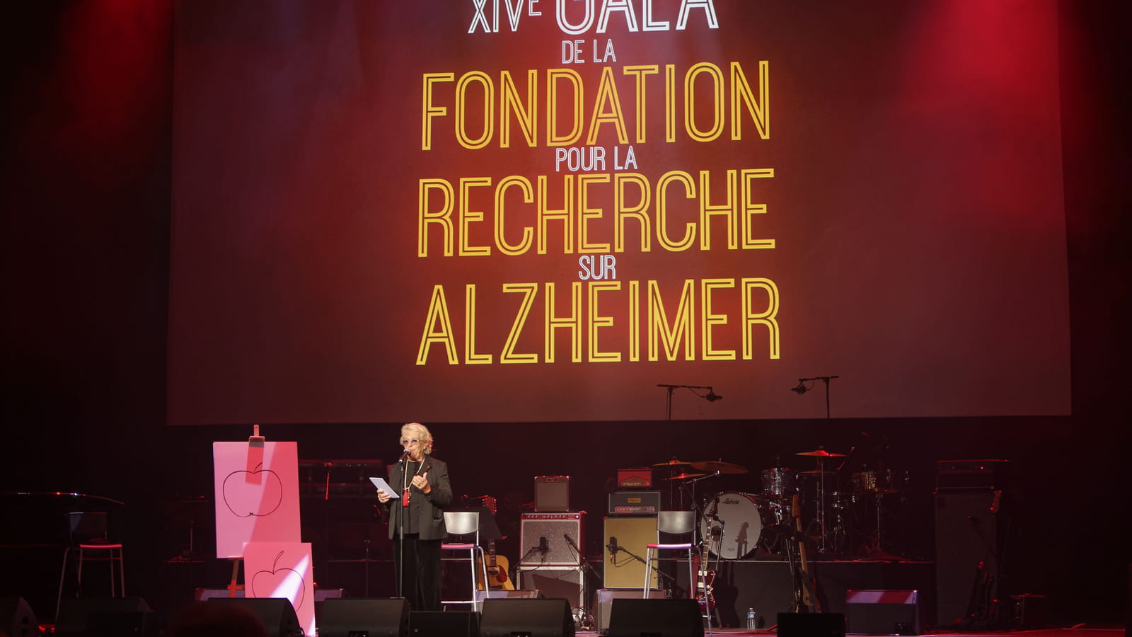 Le 14e Gala de la Fondation pour la recherche sur Alzheimer à l'Olympia