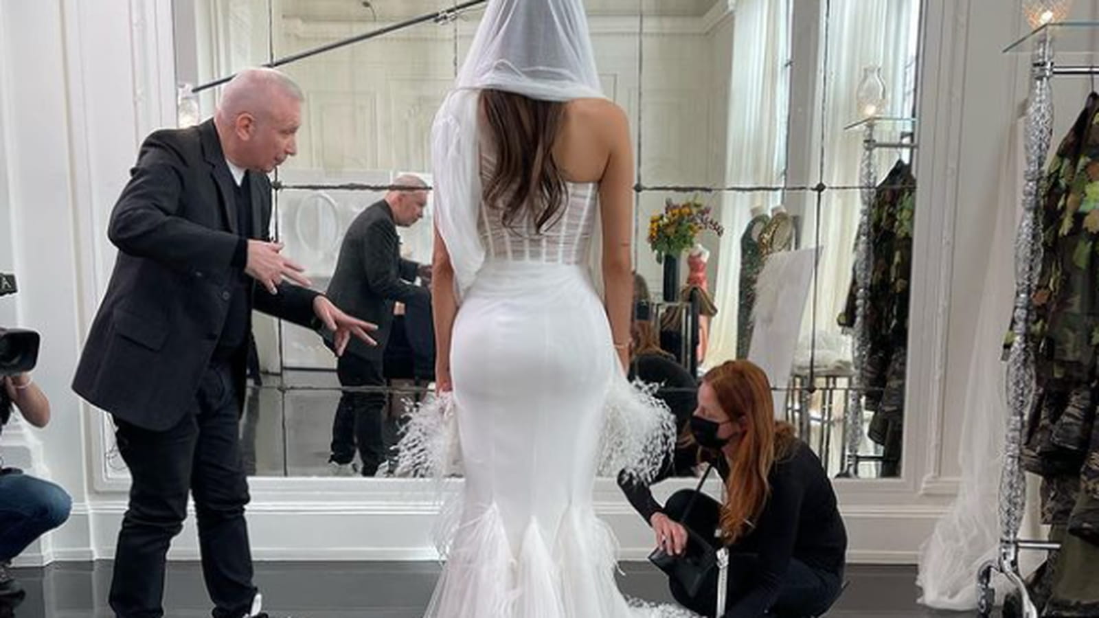 Jean-Paul Gaultier et Nabilla