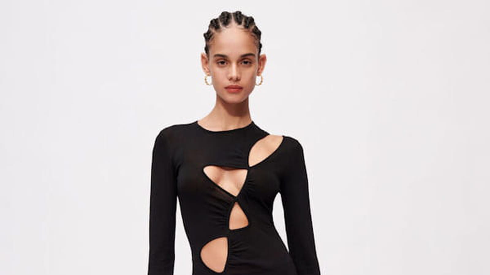 Robe noire Maje