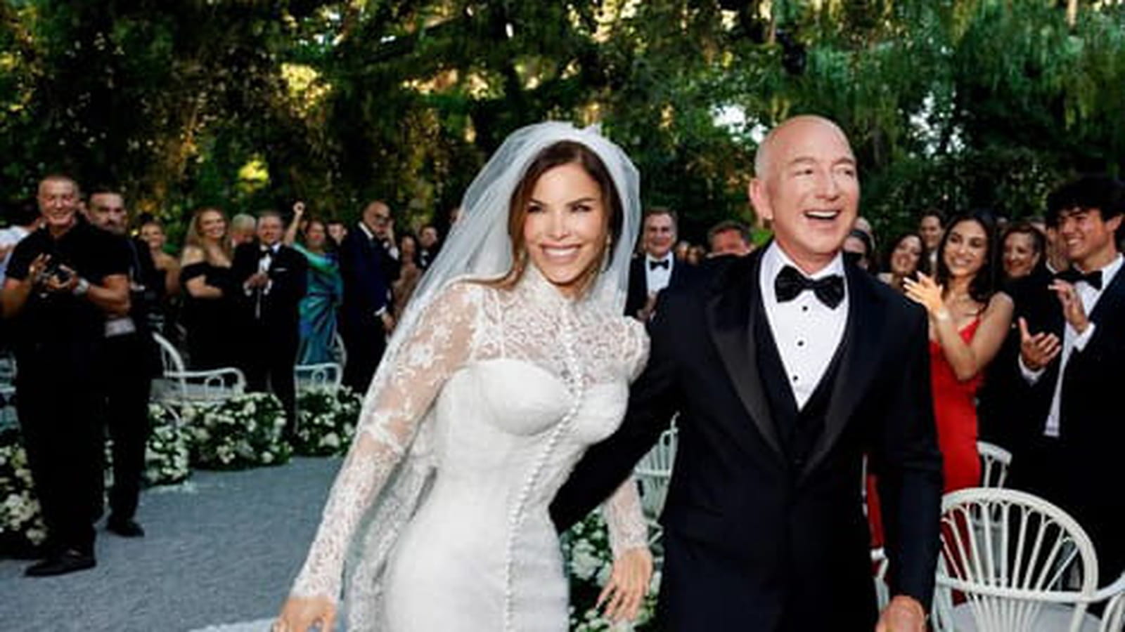 Jeff Bezos et Lauren Sánchez