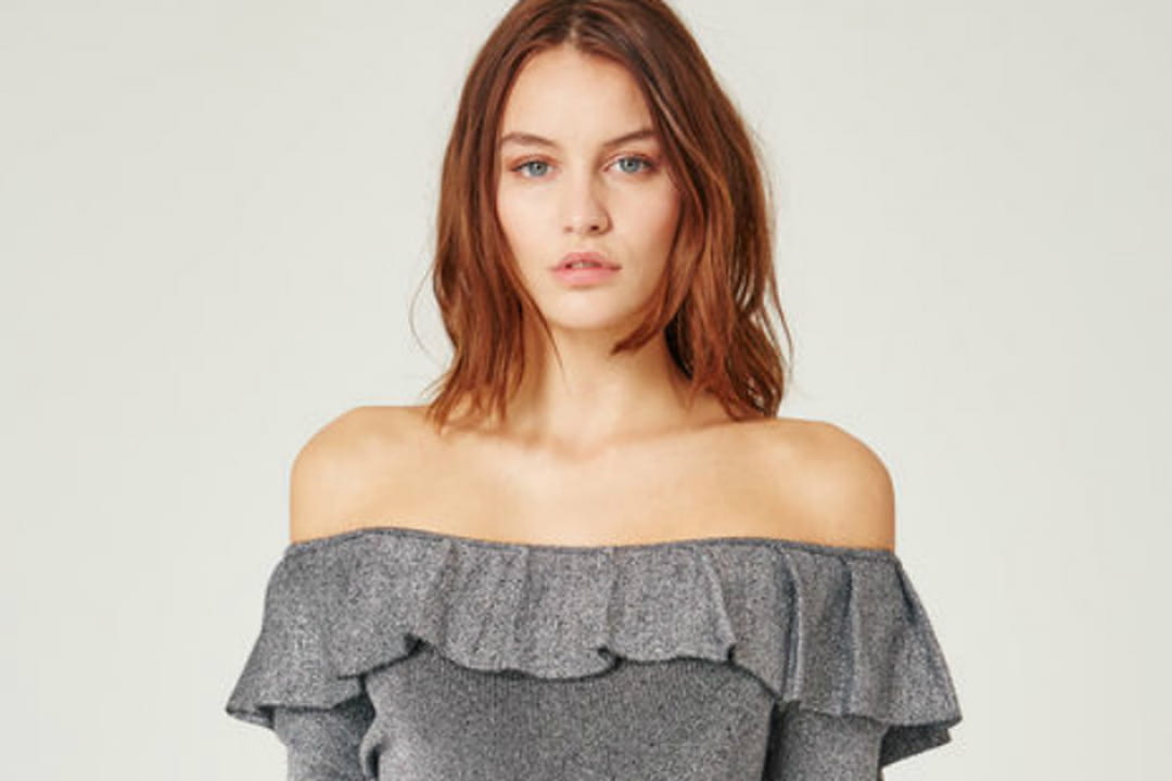 Top Ou T-shirt Femme Jennyfer En Coton Rose - Taille M (équivalent 42), Occasion Très Bon état