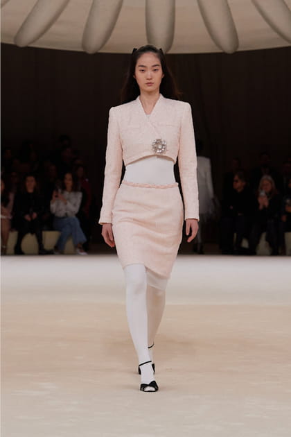 Look 8 du défilé Chanel haute couture printemps-été 2024